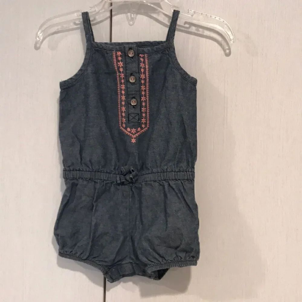 🎉Last deal 🎁Baby girl Jeans jumpsuit